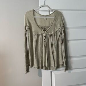 Free people long sleeve
